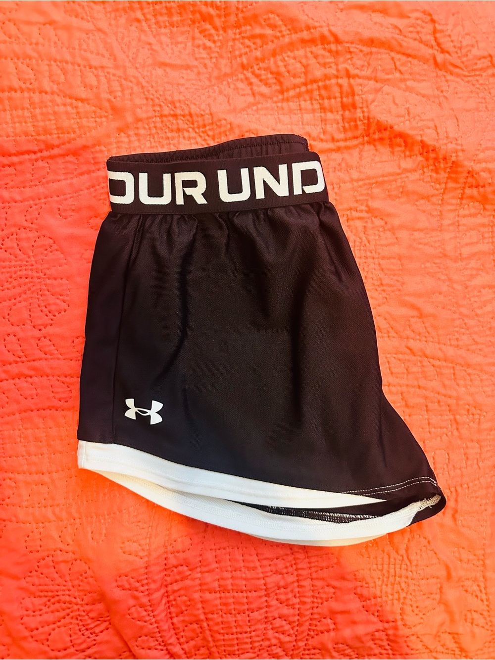 Under Armour Black Skort with White Accents
